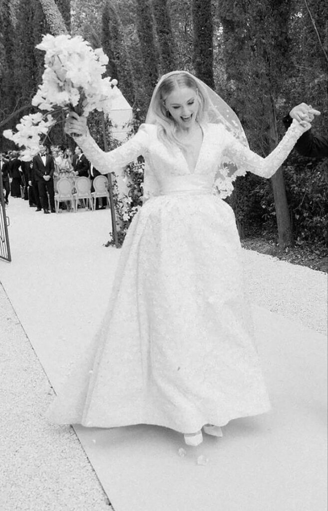 Sophie Turner wedding dress