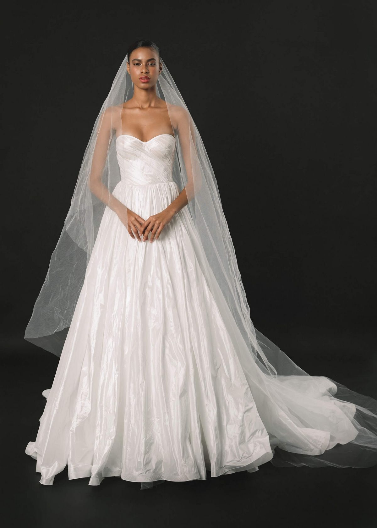 Rara Avis princess sweetheart wedding dress Enlil with high slit at Dell'Amore Bridal, NZ 4
