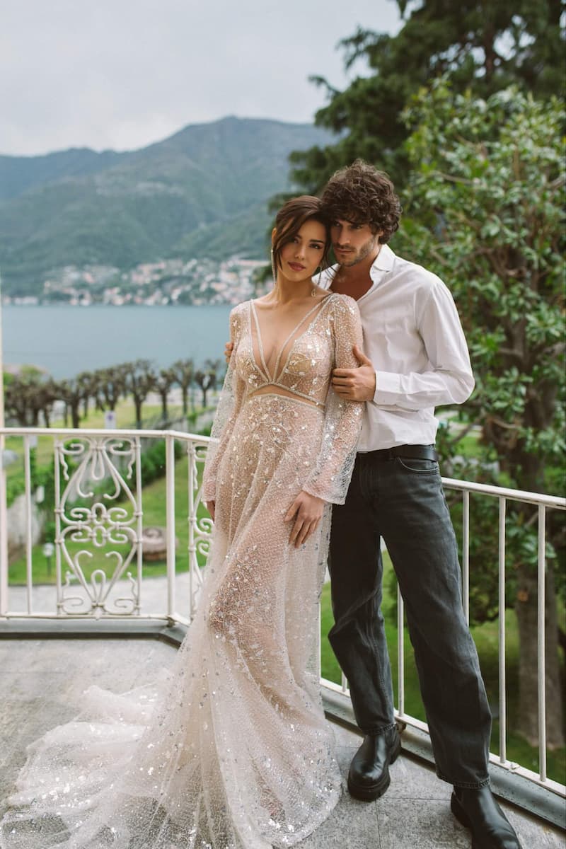 Rara Avis A-line designer wedding dress Izumrud at Dell'Amore Bridal, NZ 6