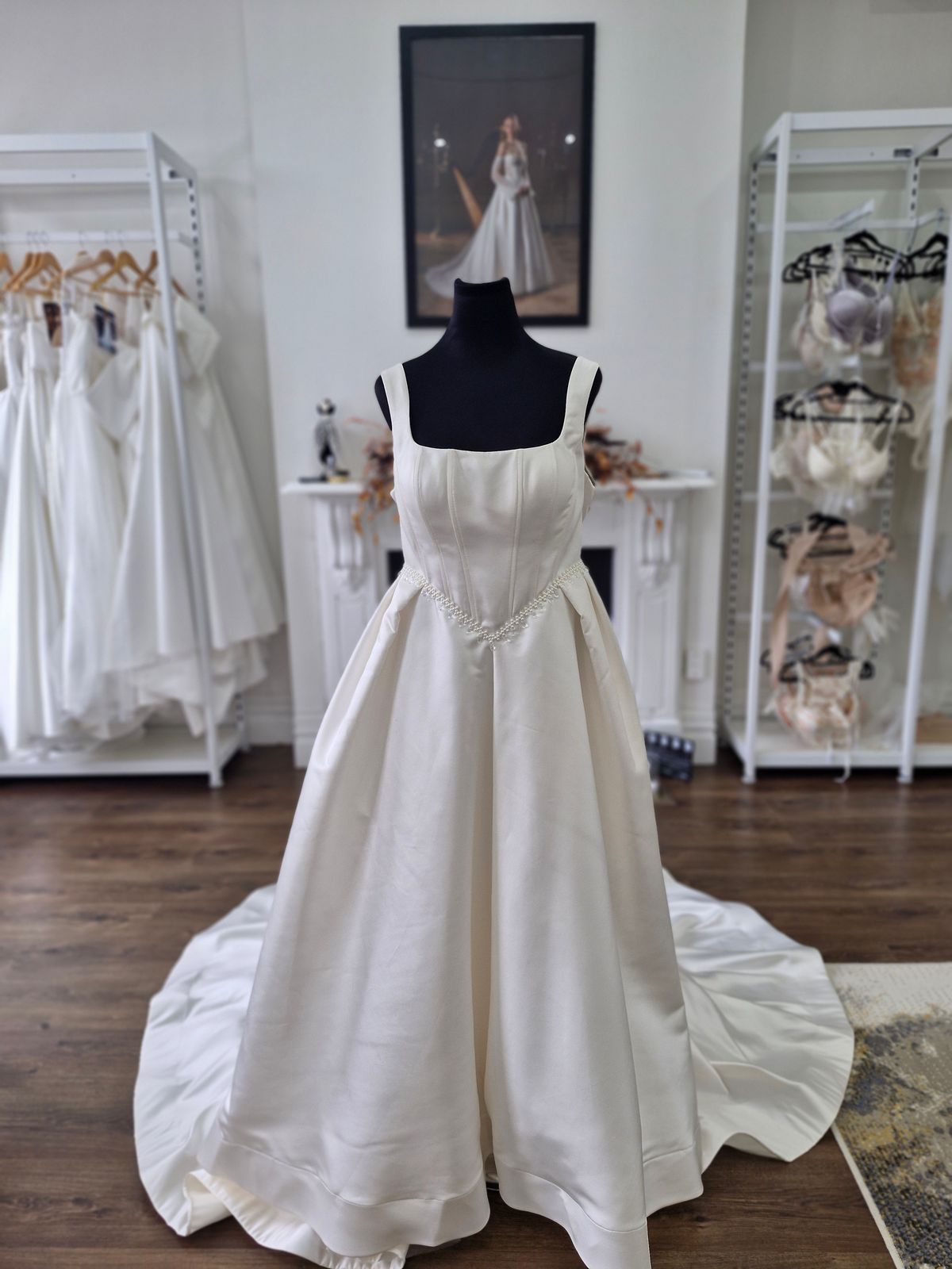 Murex wedding dress by rara avis from dell'amore bridal, nz, plus size 2