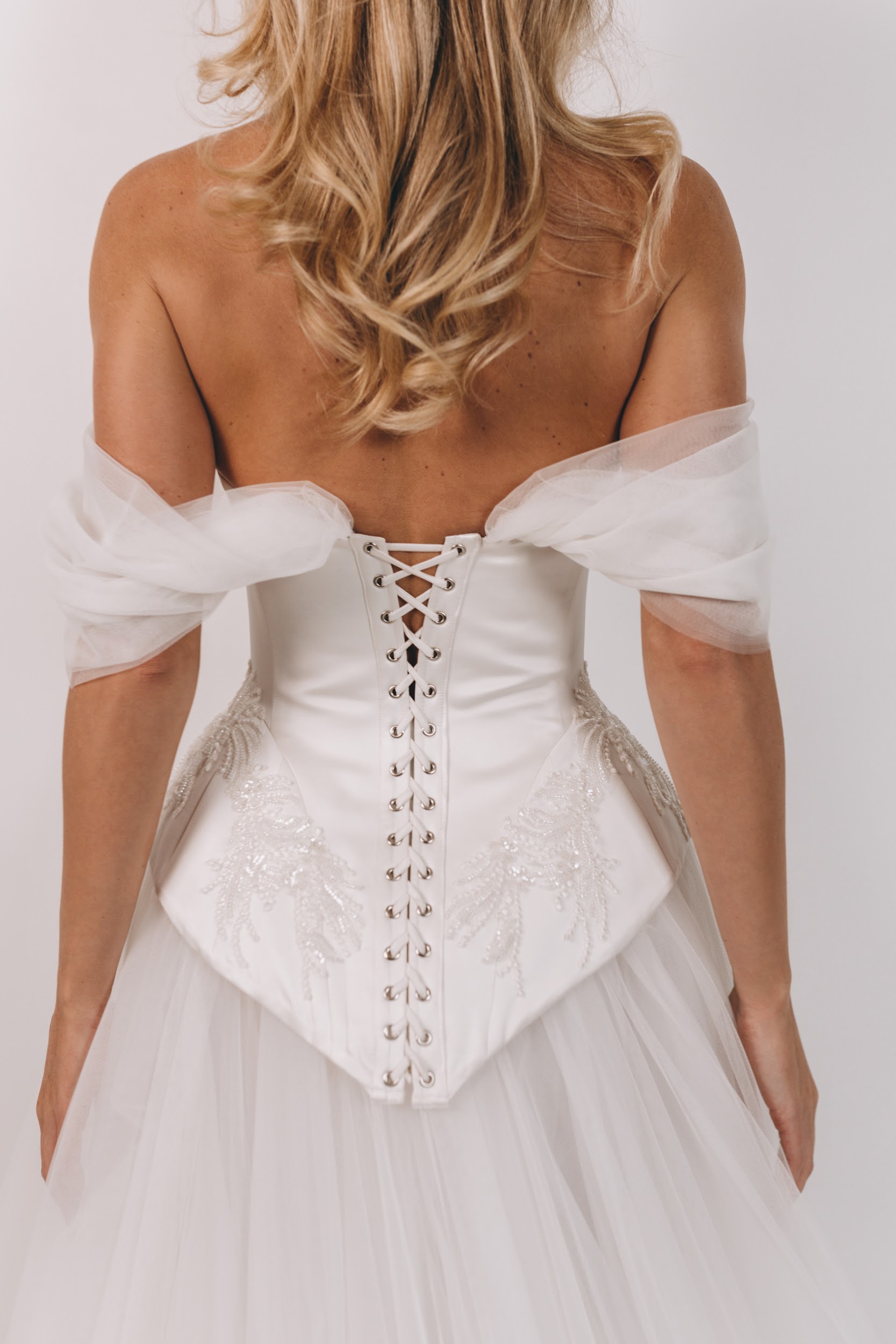 Minori-Wedding-dress-with-basque-wasit-and-two-piece-corset-skirt-by-rara-avis-nz 7