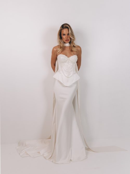 Minori-Wedding-dress-with-basque-wasit-and-two-piece-corset-skirt-by-rara-avis-nz
