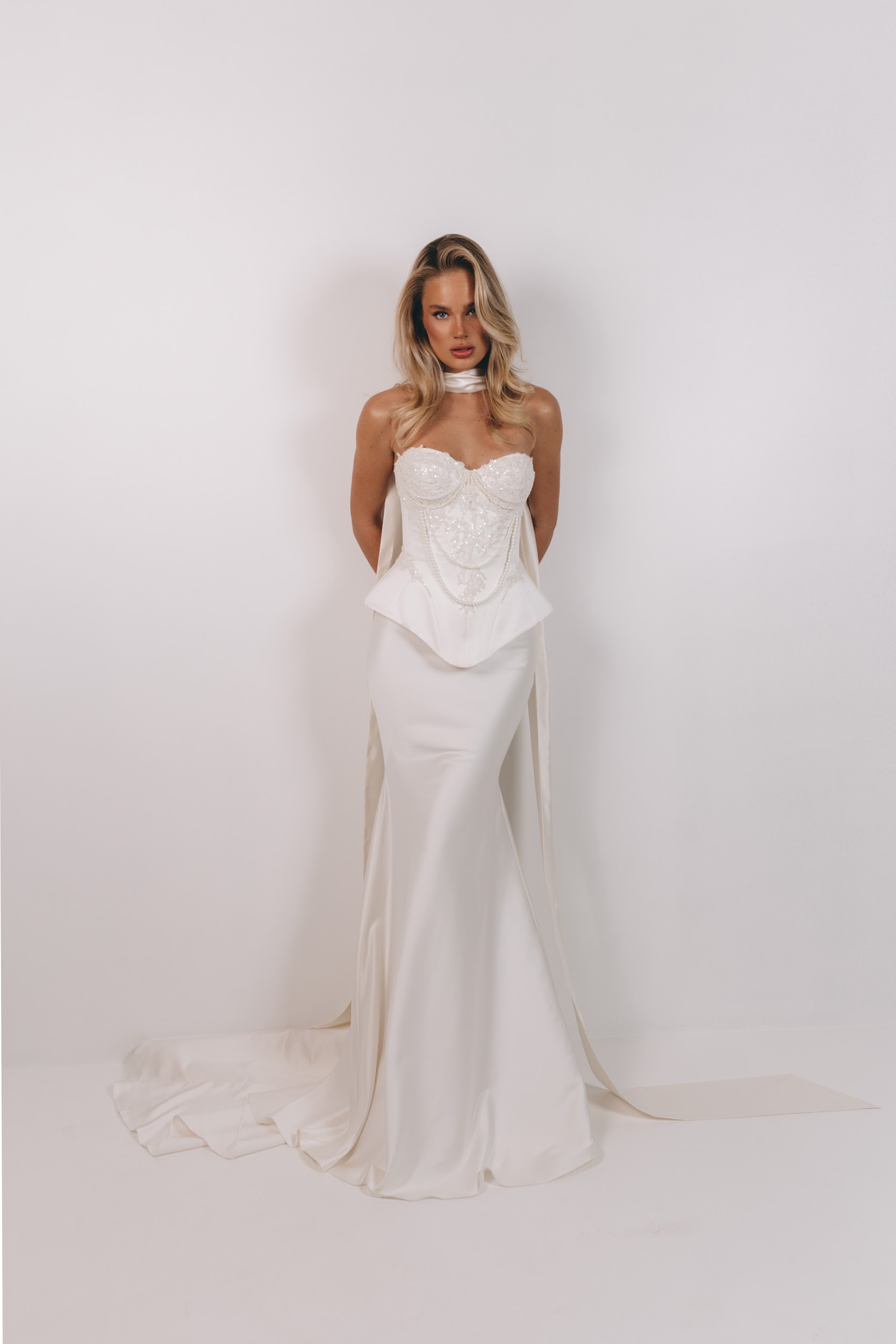 Minori-Wedding-dress-with-basque-wasit-and-two-piece-corset-skirt-by-rara-avis-nz