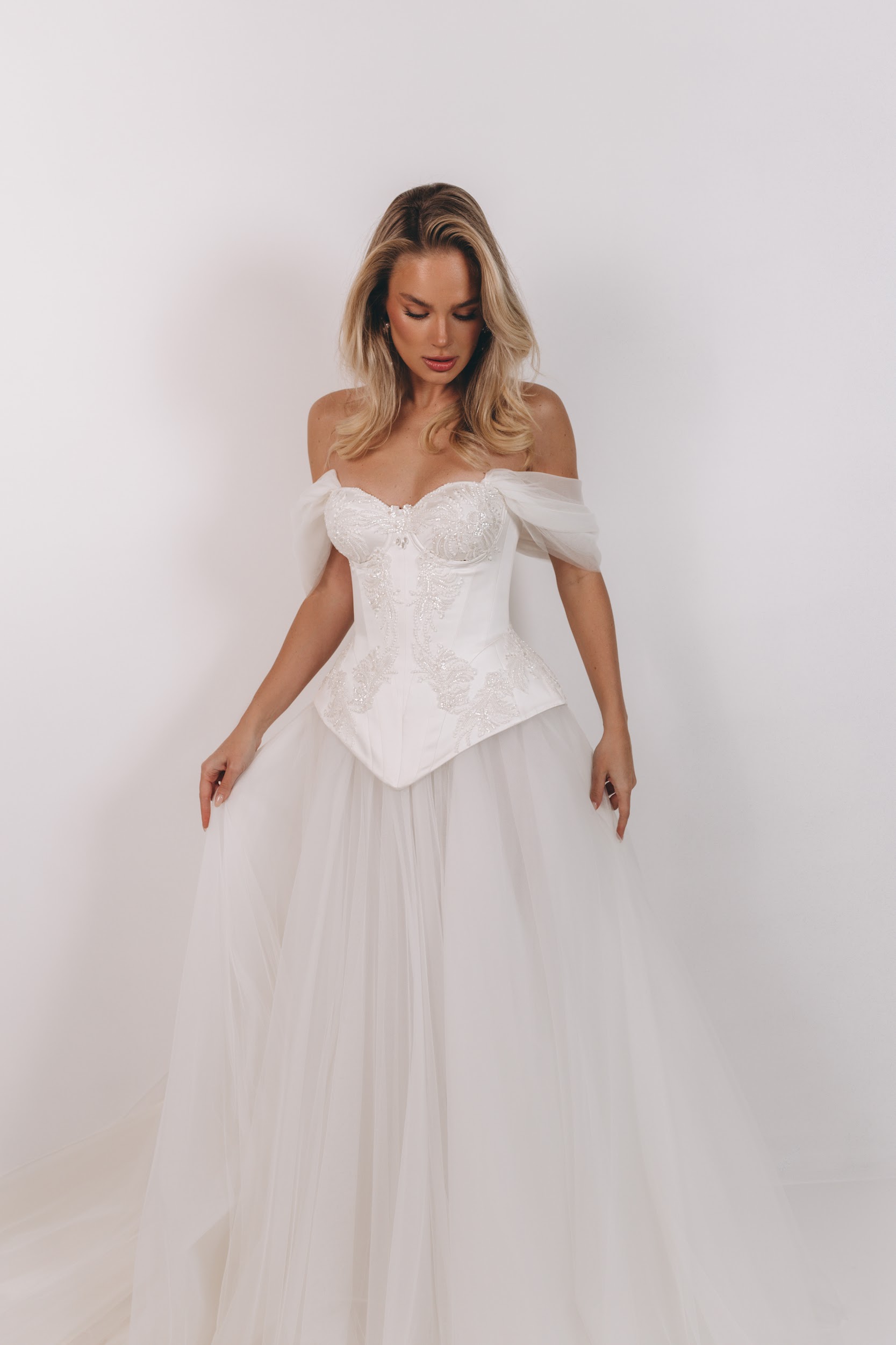 Minori-Wedding-dress-with-basque-wasit-and-two-piece-corset-skirt-by-rara-avis-nz 5