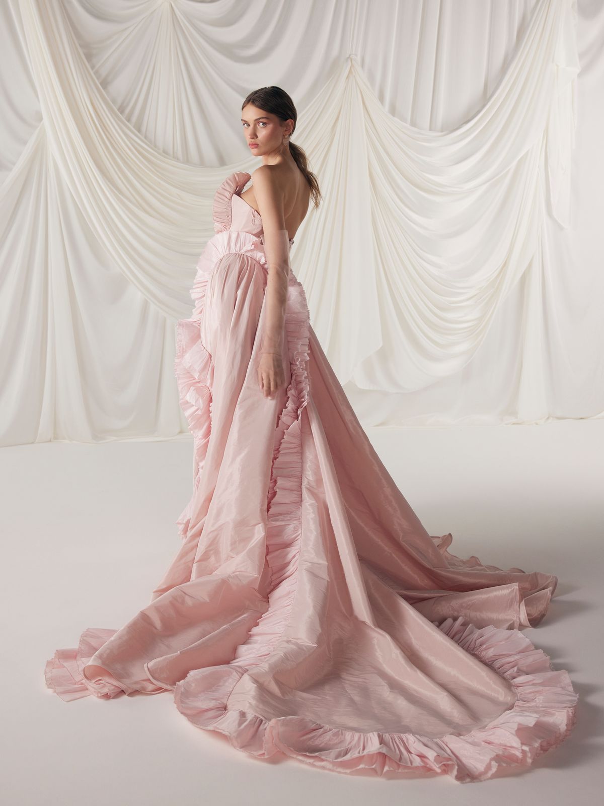 marie antoinette pink wedding dress Suzanne by rara avis designer 2