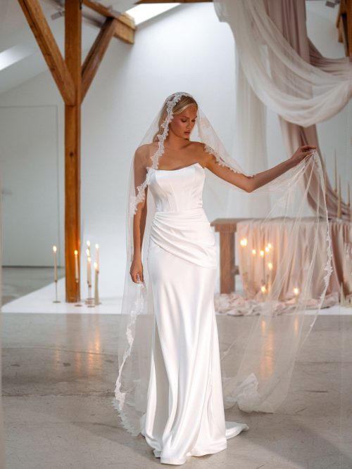 satin-fitted-wedding-dress-Ixia-with-drapes-and-overskirt-by-romanova-designer-nz-3