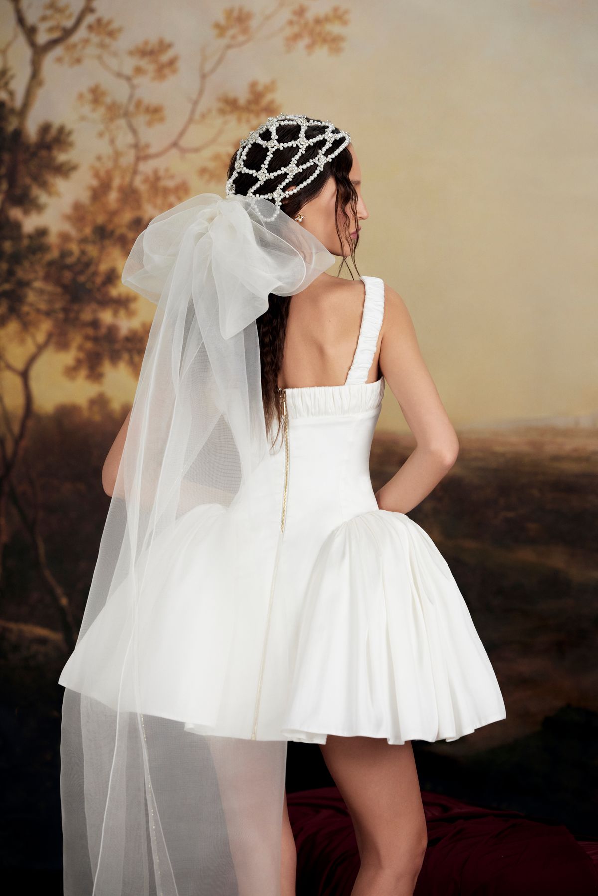 short-drop-waist-wedding-dress-Aurelie-by-rara-avis-nz