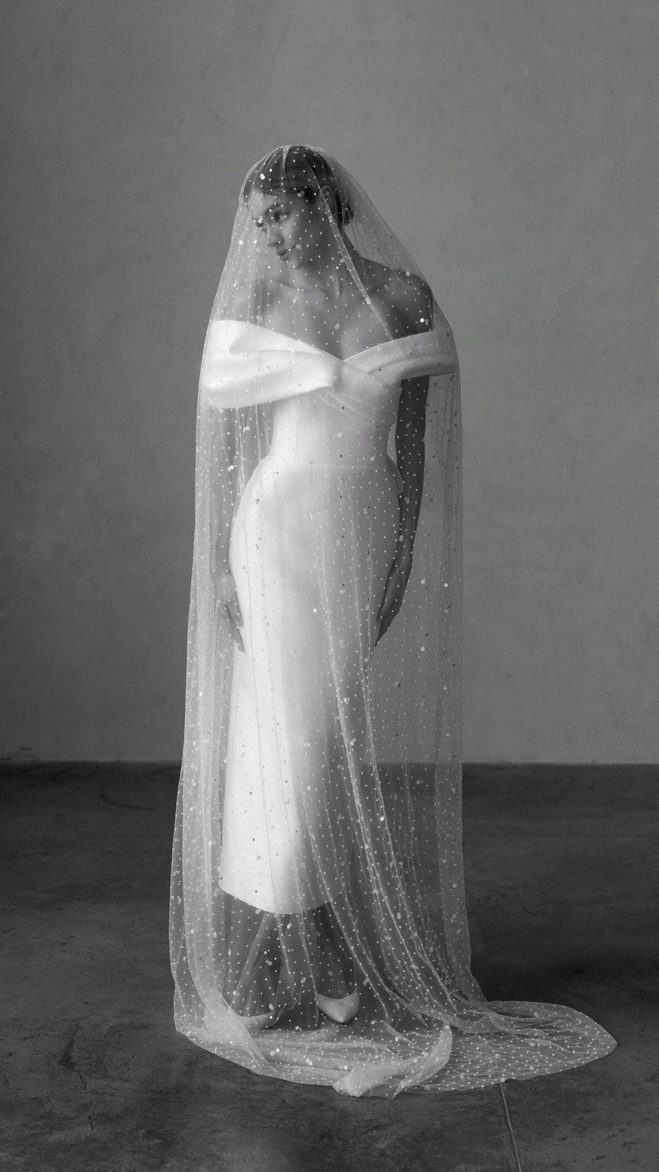 Beads Sequins Wedding Juna Veil 2