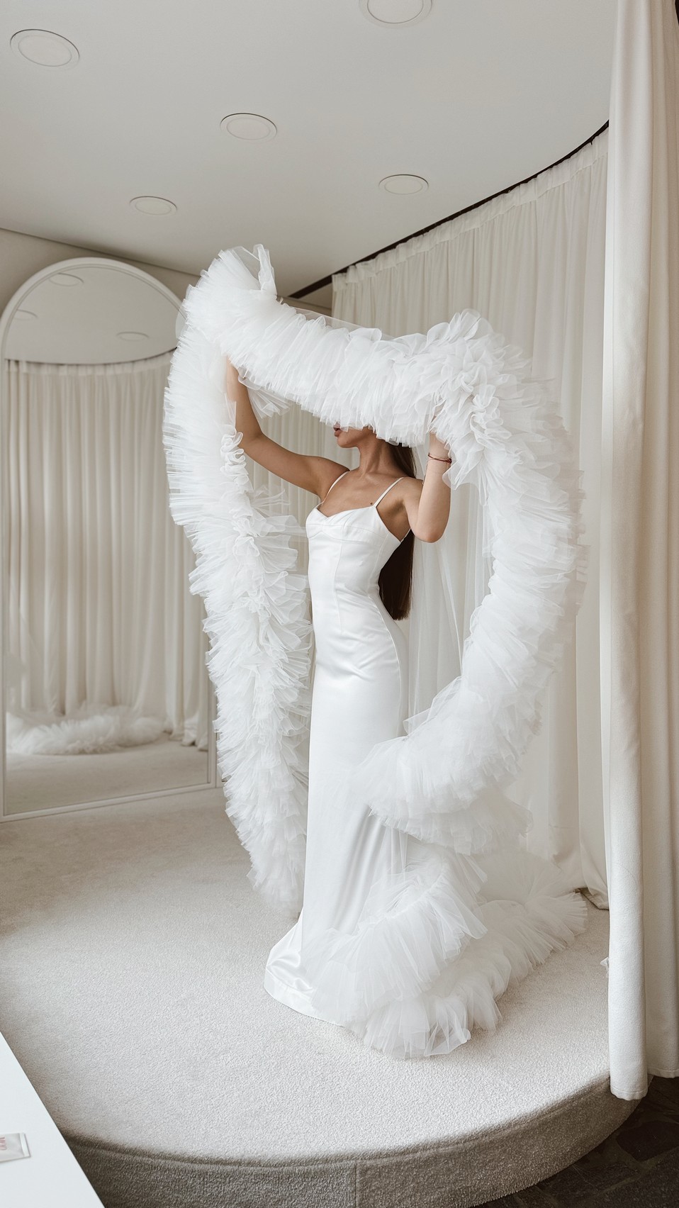 Beautiful Unique Wedding Colette Veil
