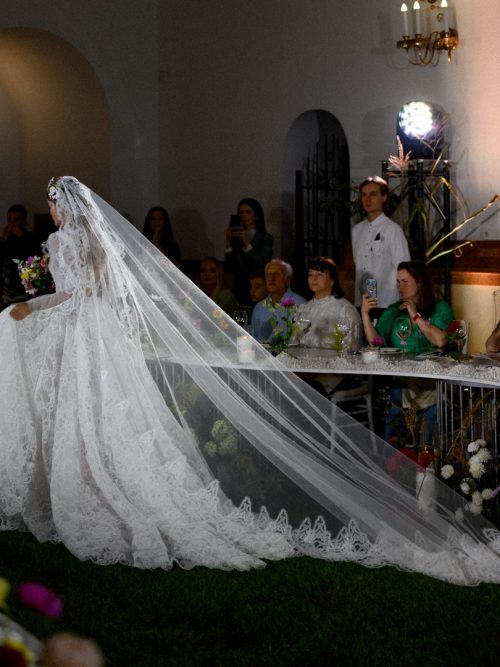 Long Lace Wedding Amelie Veil