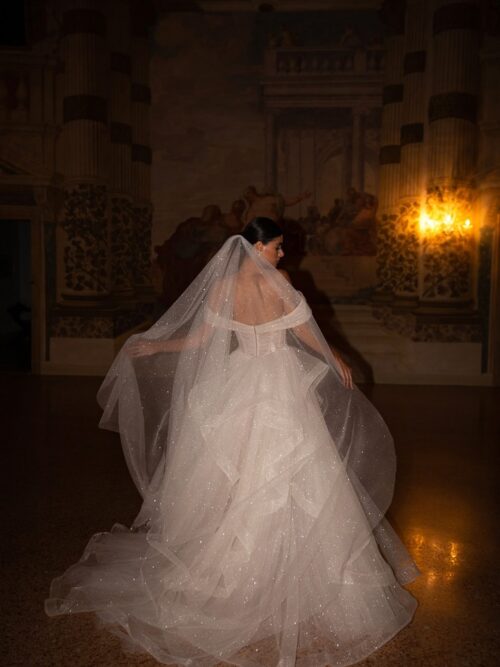 Shimmer Wedding Lysandra Veil 1