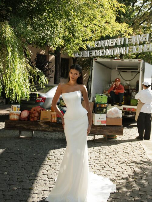 Corset-wedding-dress-Love-from-satin-dellamore-bridal-nz 4