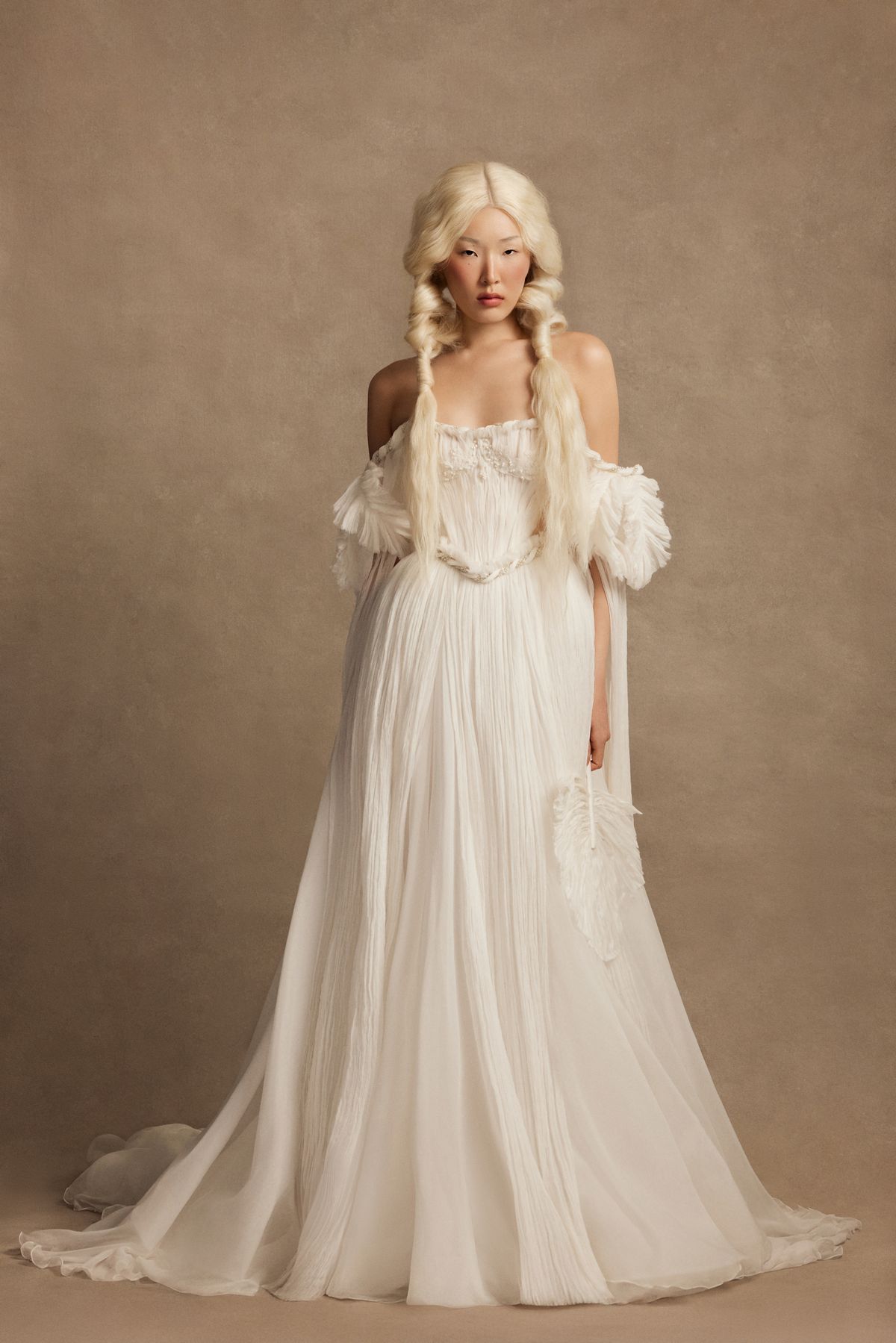 Celestial wedding dress bys rara avis couture from dell'amore bridal, nz (3)