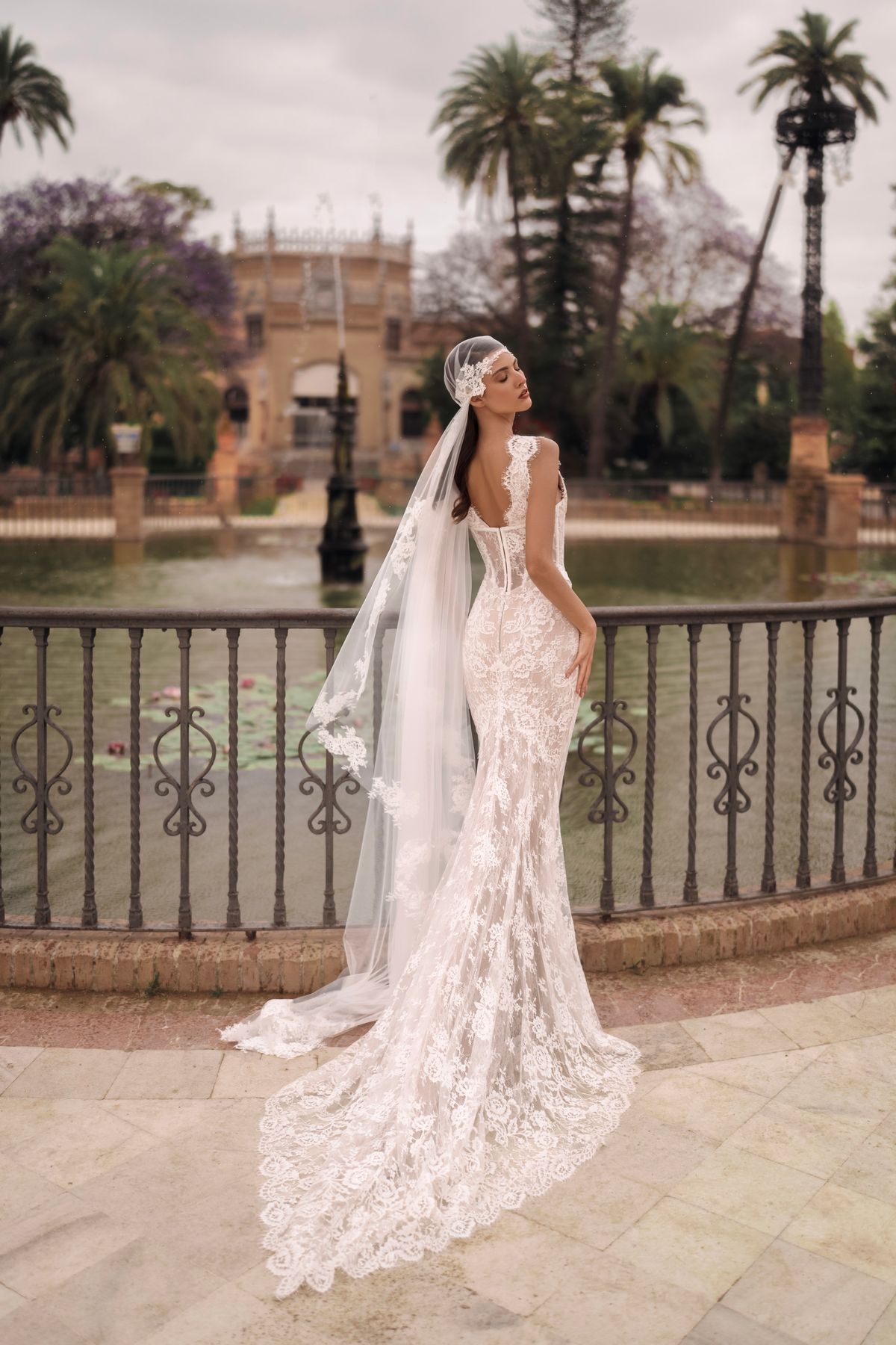 Ilary lace wedding dress by dell'amore bridal, nz 2