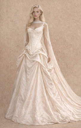 Wedding-dress-Jugend-with-a-corset-and-removable-skirt-from-rara-avis-at-dellamore-bridal 4
